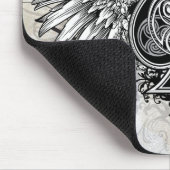 Winged Tattoo StadsKeltische Gaelic Knot Mousepad Muismat (Hoek)