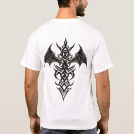 Winged Tribal Dagger Crest T-shirt
