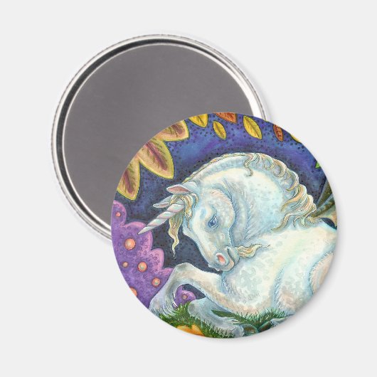 Winged Unicorn Fantasy MAGNET (Voorkant / Achterkant)