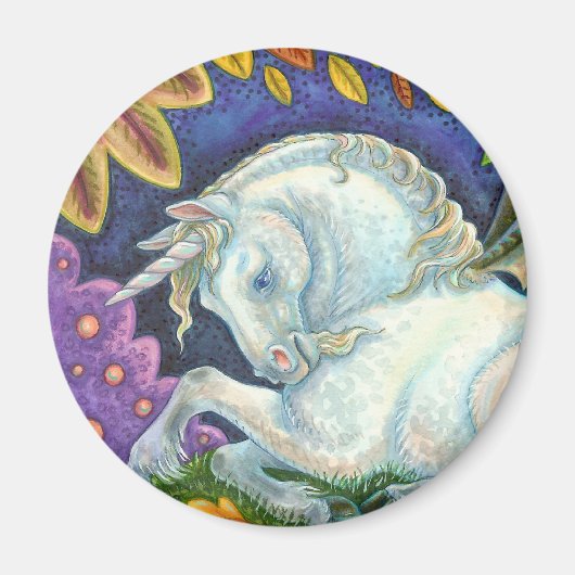 Winged Unicorn Fantasy MAGNET (Voorkant)