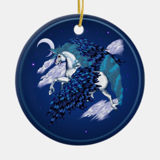 Winged Unicorn - Ornamenten (Voorkant)