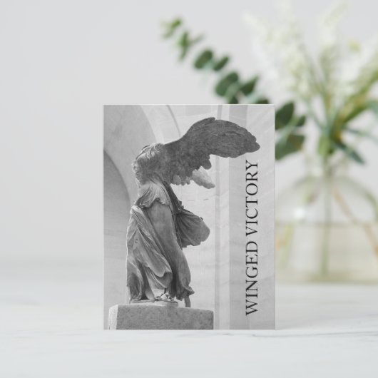 Winged Victory Briefkaart (Staand voorkant)