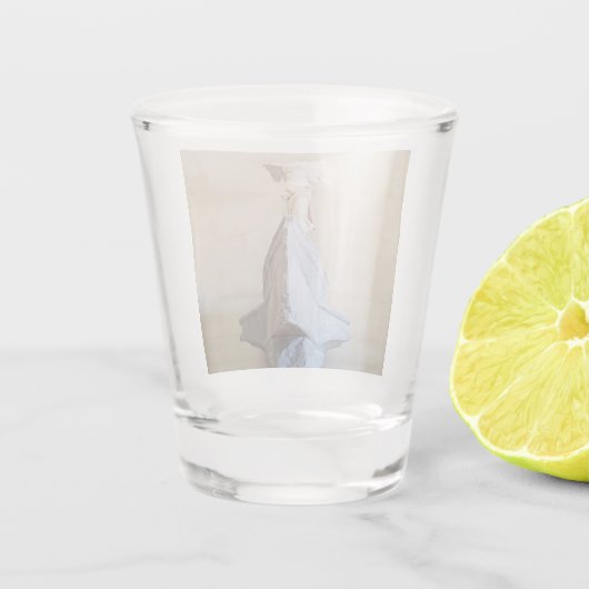 Winged Victory of Samothrace Shot glass Shot Glas (Achterkant)