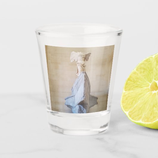 Winged Victory of Samothrace Shot glass Shot Glas (Voorkant)