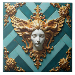 Winged Visage of Vesta Tegeltje