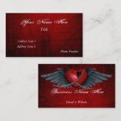 Winged Visitekaartje (Voorkant / Achterkant)