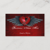 Winged Visitekaartje (Achterkant)