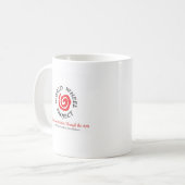 Winged vrouw (1)/Mok Koffiemok (Voorkant links)