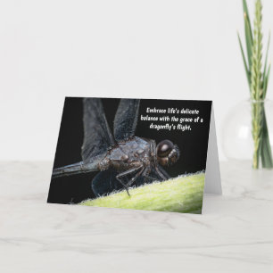 Winged Wisdom - Het verhaal van de libel Bedankkaart