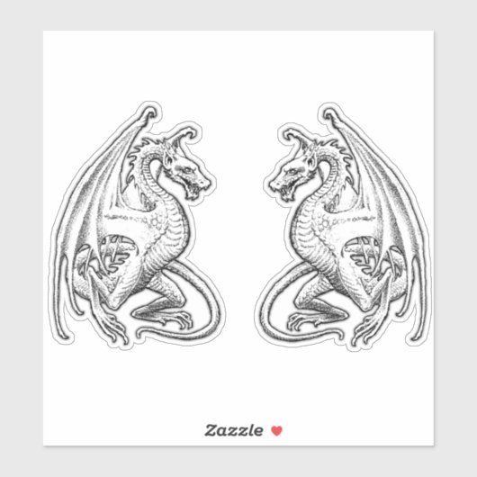 Wingel Dragons Vinyl Stickers (Vel)