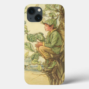 Wingel Elm Fairy Zitting in een boom Case-Mate iPhone Case