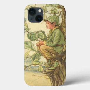 Wingel Elm Fairy Zitting in een boom iPhone 13 Hoesje