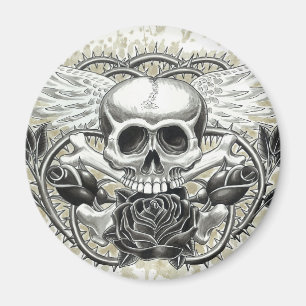Wingel Skull Magnet