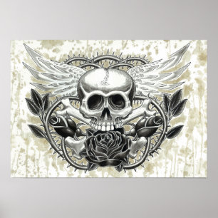 Wingel Skull Print