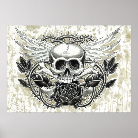 Wingel Skull Print (Voorkant)