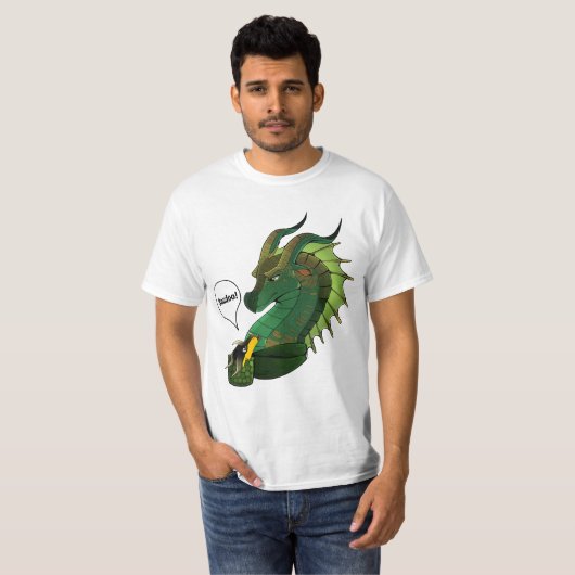 Wingen van de vuursnudoo! t-shirt (Voorkant volledig)