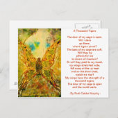 Wingen van een Duizend Tijgers Briefkaart (Voorkant / Achterkant)