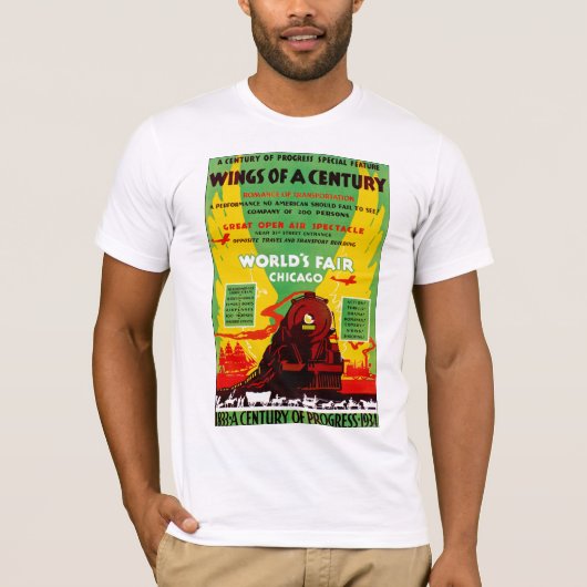 Wingen van een eeuw t-shirt (Voorkant)