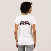 WINGEN VAN EEN EUROPESE ROLLENMONOGRAM T-SHIRT (Achterkant volledig)