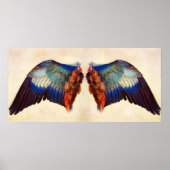 WINGEN VAN EEN EUROPESE ROLLER POSTER (Voorkant)