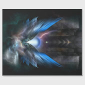 Wingen van licht omslagpapier cadeaupapier (Vlak)