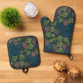 Wingerdpatroon, William Morris Ovenwant & Pannenlap Set (Top down)