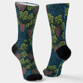 Wingerdpatroon, William Morris Sokken (Gebogen)
