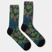 Wingerdpatroon, William Morris Sokken (Rechts)
