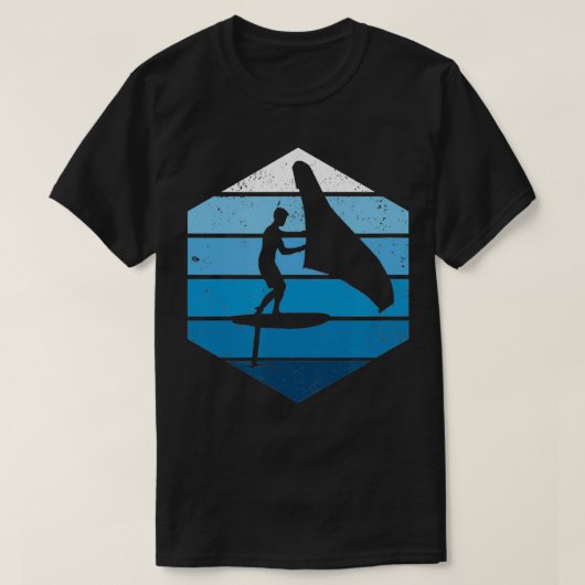 Wingfoil Hydrofoil Kitesurf T-shirt (Design voorkant)