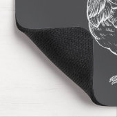 Winging It Funny Chicken Wings Lovers Quote  Muismat (Hoek)