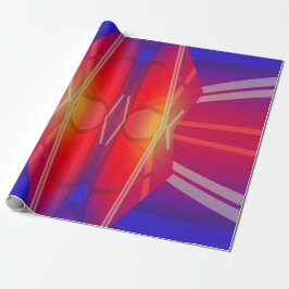 Winging It Neon gelaagd Cadeaupapier