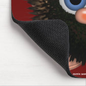 Wingle the Cute Wuzzy Butt & Moon, Kinder Mousepad Muismat (Hoek)