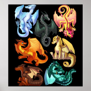 Winglet Dragonets Moonwatcher Win Poster