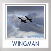 Wingman Blue Angels Poster (Voorkant)
