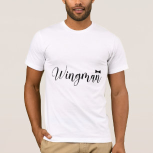 Wingman Bowtie Wedding Bachelor T-shirt
