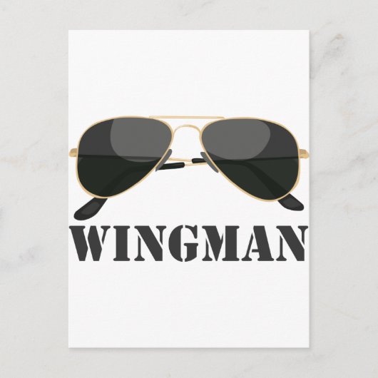 Wingman Briefkaart (Voorkant)