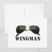 Wingman Briefkaart (Voorkant / Achterkant)