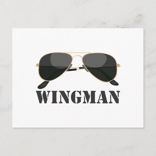 Wingman Briefkaart (Voorkant)