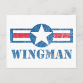 Wingman  briefkaart (Voorkant)
