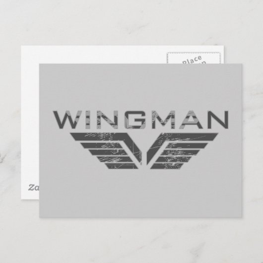 Wingman Briefkaart (Voorkant / Achterkant)