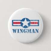 Wingman ronde button 5,7 cm (Voorkant)
