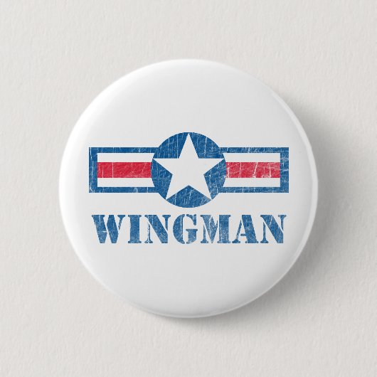 Wingman ronde button 5,7 cm (Voorkant)
