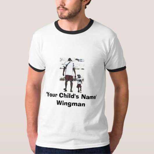 Wingman - Volwassengrootteversie T-shirt (Voorkant)