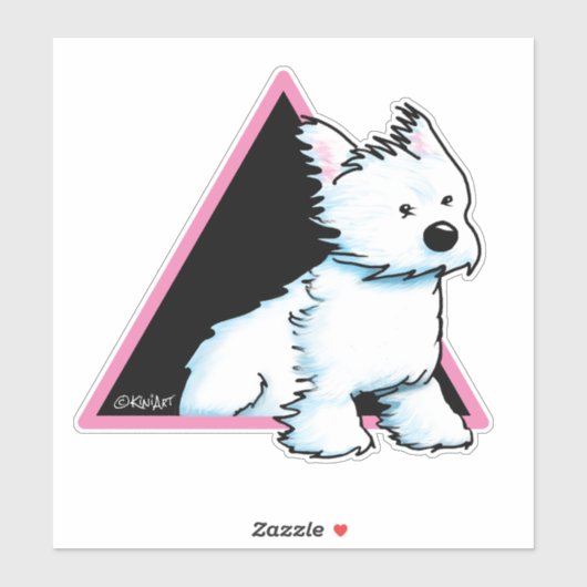 Wingman WESTIE Sticker (Vel)