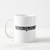 Wingman Wings Logo Koffiemok (Links)