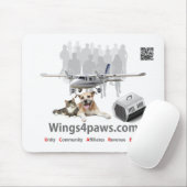Wings4paws - Muismat (Met muis)
