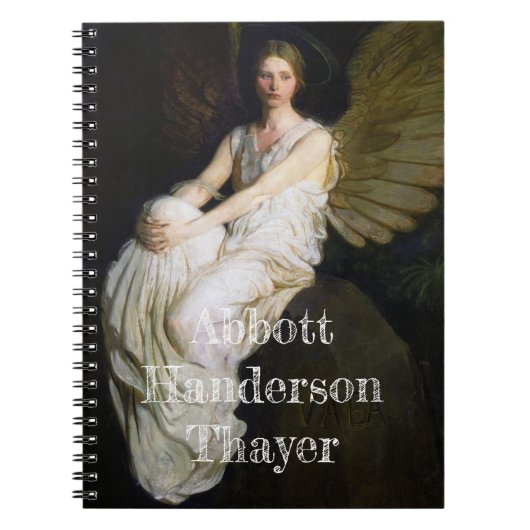 Wings Angel Stevenson Memorial Abbott Handerson Notitieboek (Voorkant)