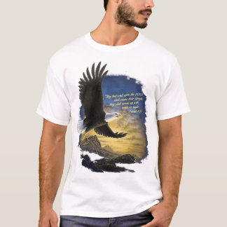 Wings as Eagles Isaiah 4031 Christelijk T-shirt