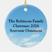 Wings as Eagles, Isaiah 40:31 Christelijke Bijbel Keramisch Ornament (Achterkant)