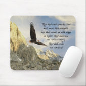 Wings as Eagles Walk and not Faint Isaiah 40 Muismat (Met muis)